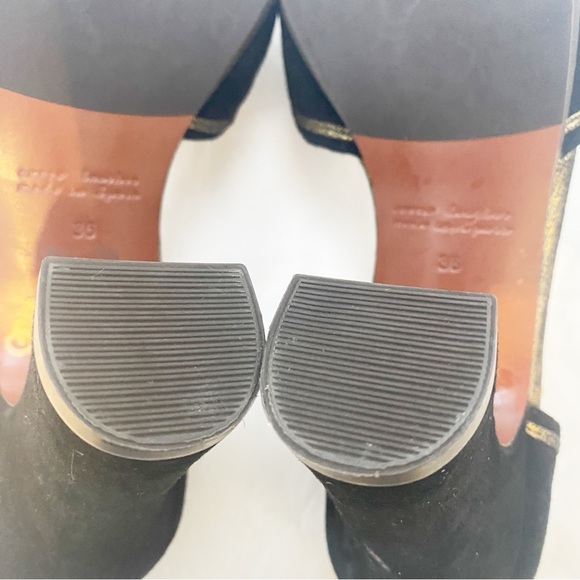 Chie Mahara Delta Suede Mary Jane Heels - 36 - Picture 12 of 16